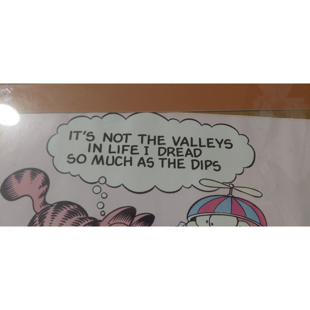 Retro Comic Animation Collectible vintage office 78 Garfield motivational Poster - Picture 9 of 16